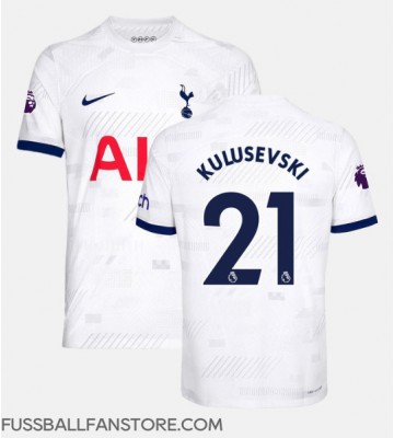 Tottenham Hotspur Dejan Kulusevski #21 Replik Heimtrikot 2023-24 Kurzarm